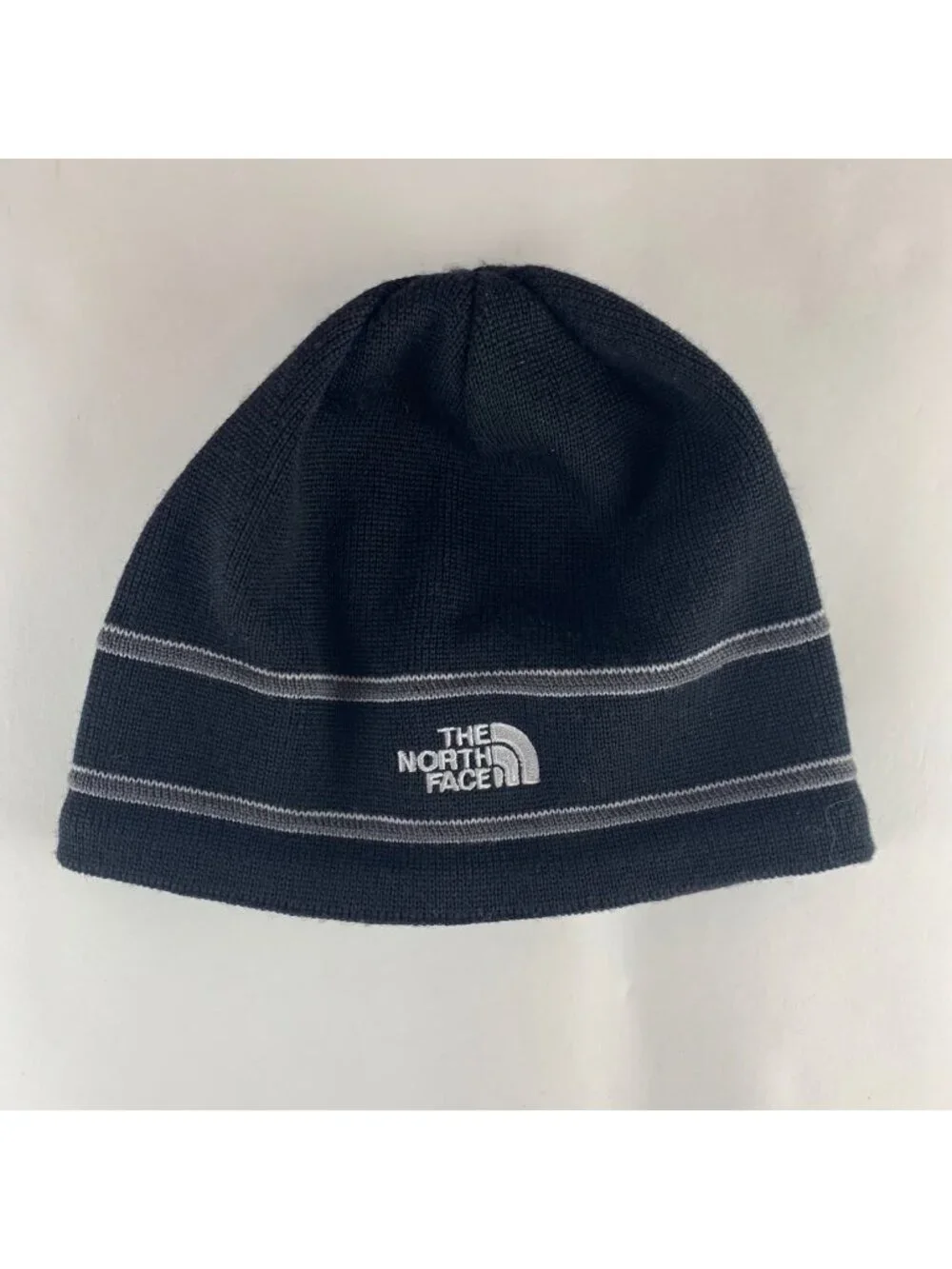 The North Face Unisex Black Beanie Skull Wool Cap